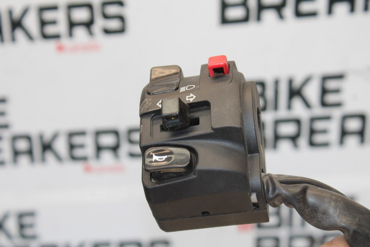 24-25 KAWASAKI NINJA 500 ABS LEFT CLIP ON HANDLE HORN SIGNALS SWITCHES BB899