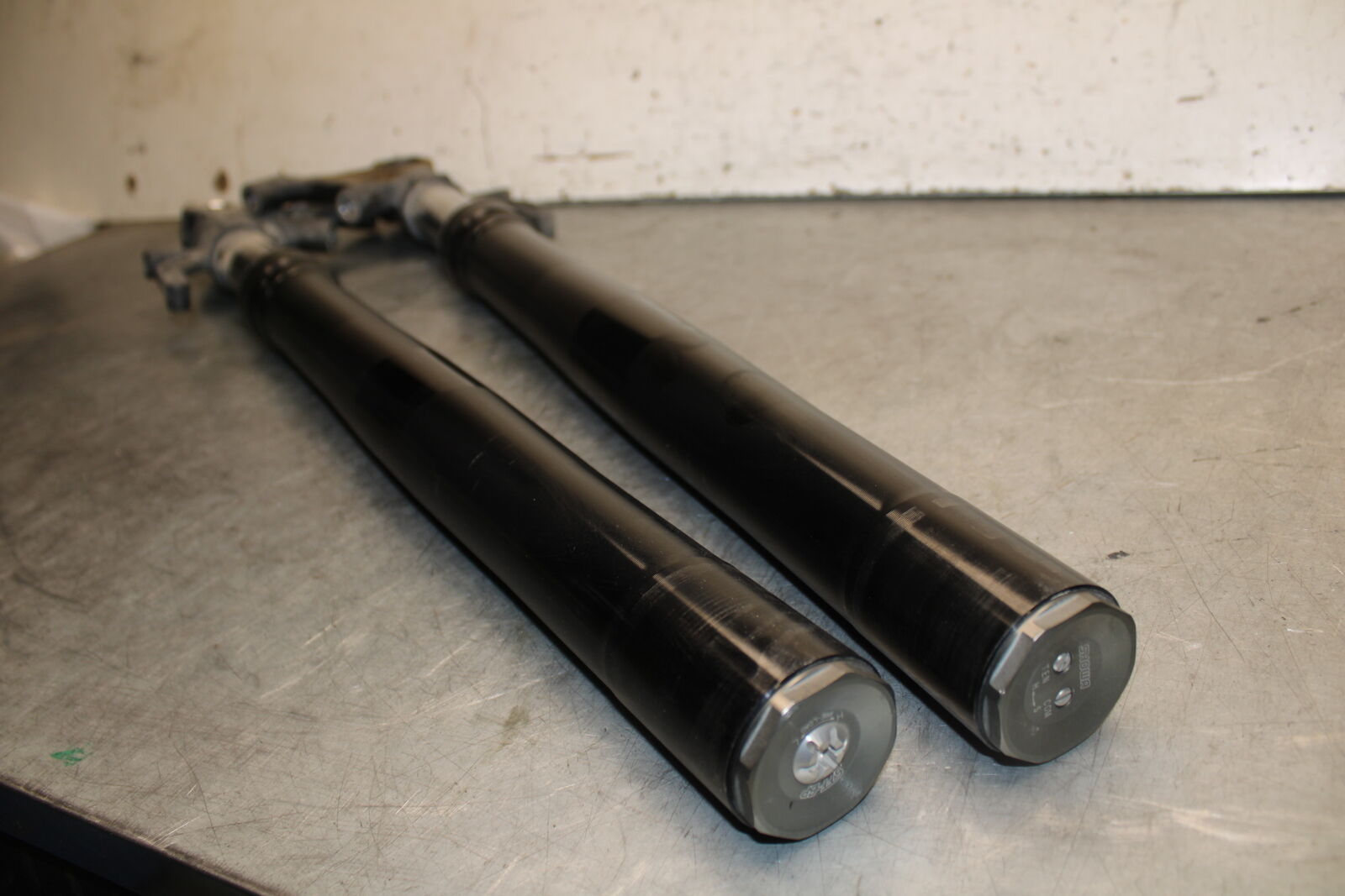19-23 KAWASAKI NINJA ZX6R FRONT FORKS SUSPENSION SET PAIR 44071-1343-48M  BB701