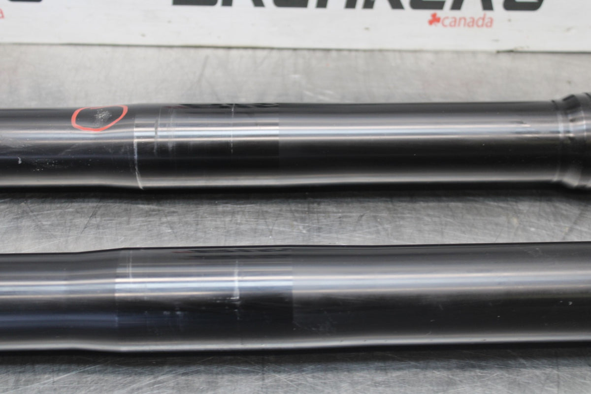 12 TRIUMPH STREET TRIPLE R FRONT FORKS SHOCK SUSPENSION SET PAIR BB914