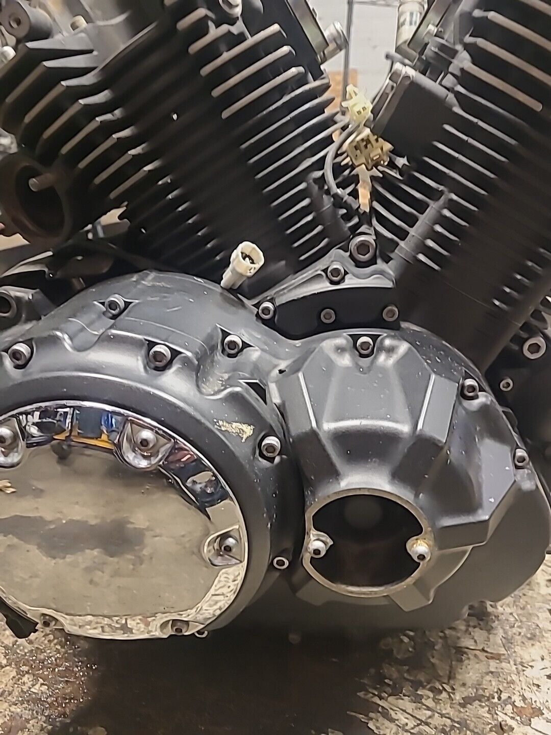 2007 Yamaha V Star 1300 XVS1300A ENGINE MOTOR BB78