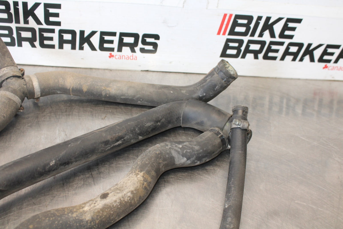 06-07 HONDA INTERCEPTOR 800 VFR800 RADIATOR HOSES COOLANT WATER PIPES BB917