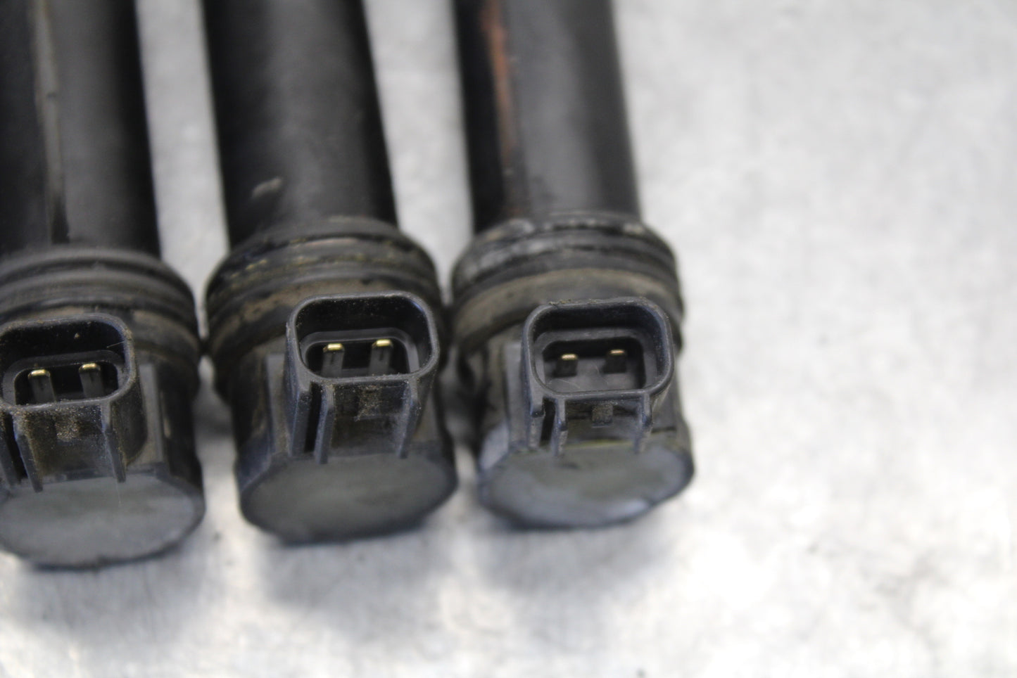 03-04 KAWASAKI NINJA ZX6RR IGNITION COILS COIL SPARK PLUG CAPS BB684