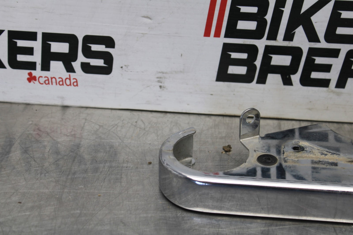 02 KAWASAKI VULCAN 800 VN800B CLASSIC FORKS LOWER TRIPLE TREE CHROME COVER BB862