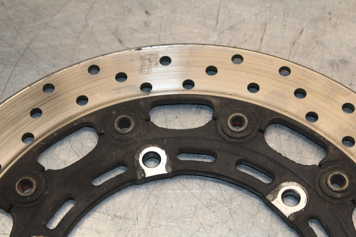 2000 Yamaha YZF R6 FRONT LEFT RIGHT BRAKE ROTORS DISCS 4SV-2581T-01-00 BB558