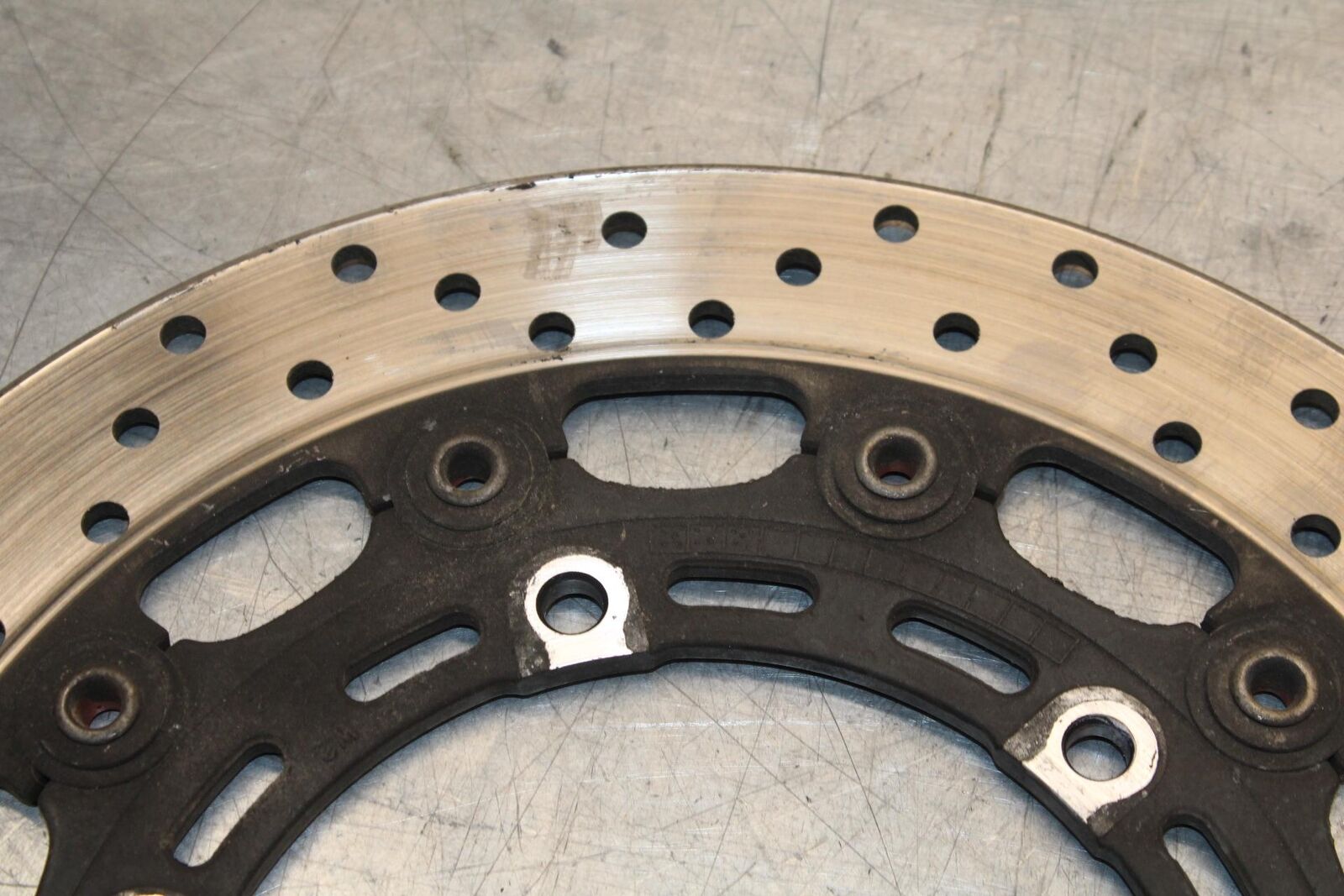 2000 Yamaha YZF R6 FRONT LEFT RIGHT BRAKE ROTORS DISCS 4SV-2581T-01-00 BB558