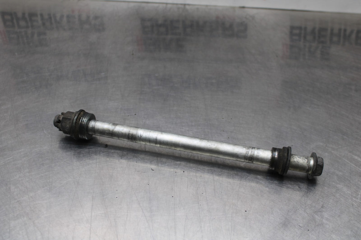 06-07 KAWASAKI NINJA 650R EX650A REAR AXLE BACK WHEEL RIM PIVOT BOLT AXEL BB774