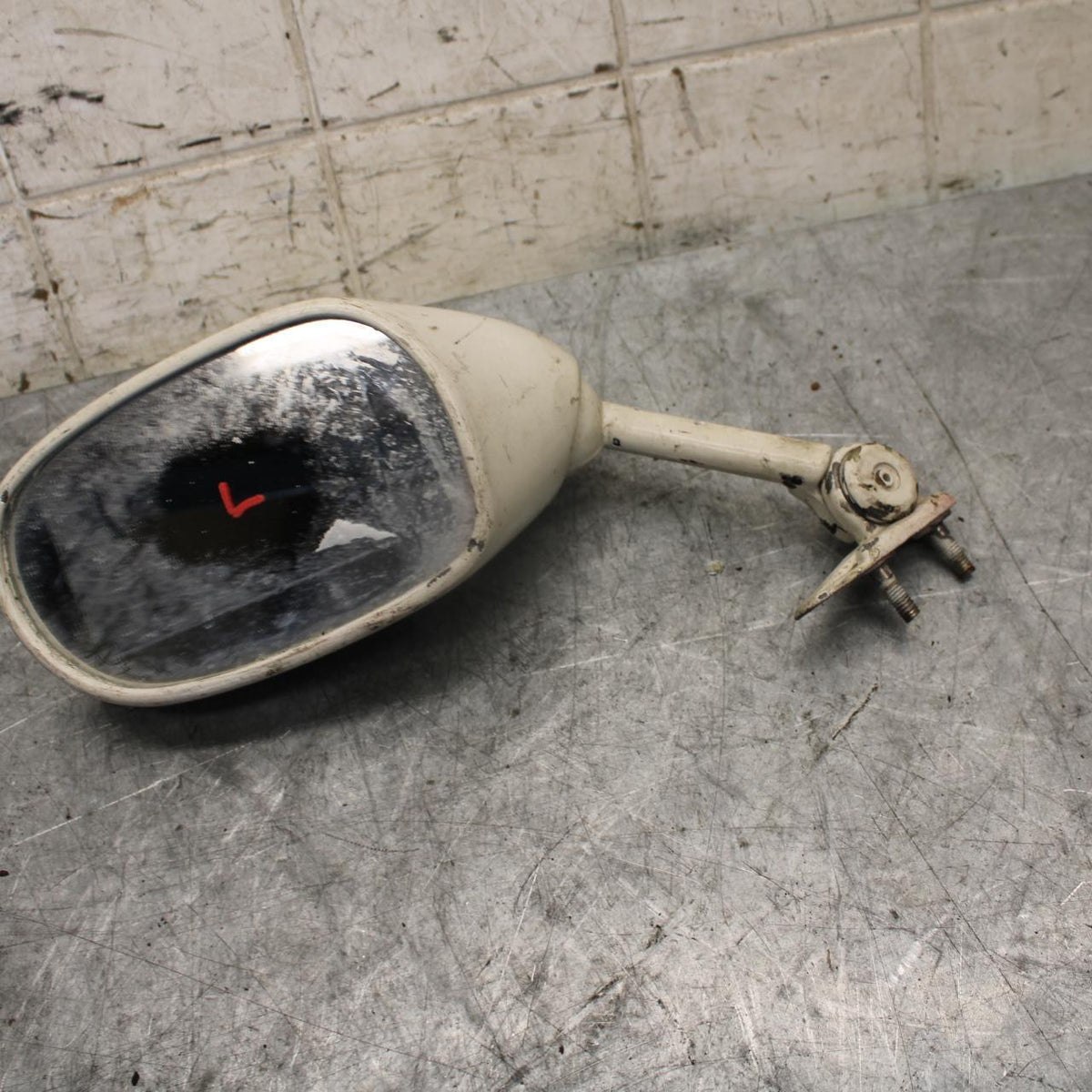 1999 Yamaha YZF R1 LEFT SIDE REAR VIEW MIRROR 4YR-26280-01-00 BB50