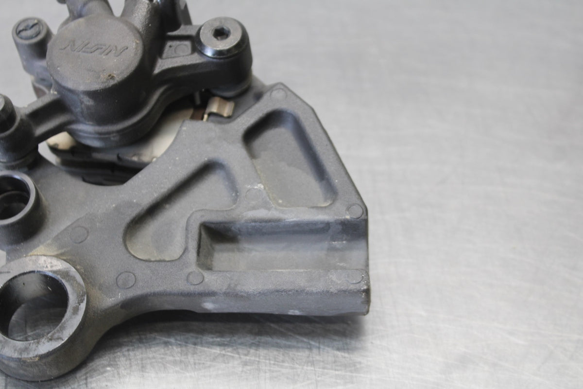13-18 KAWASAKI NINJA ZX6R REAR BACK BRAKE CALIPER W MOUNT BRACKET BB908