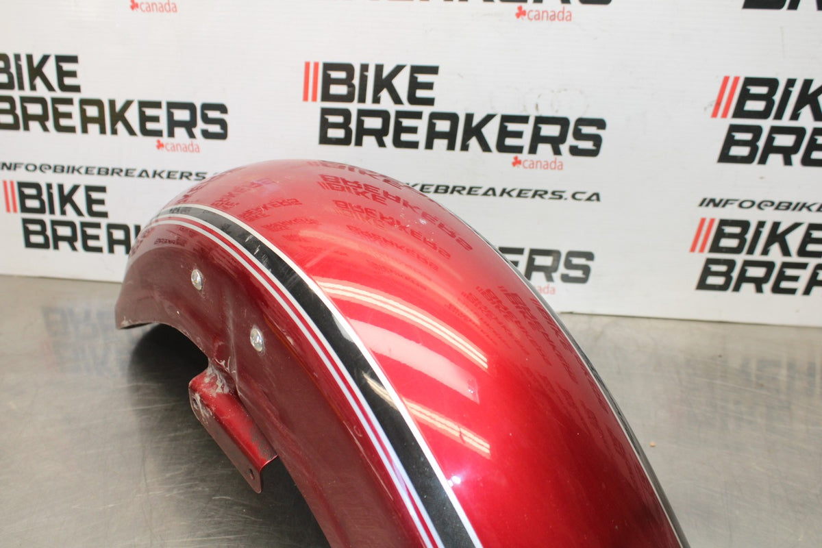02 KAWASAKI VULCAN 800 VN800B CLASSIC FRONT WHEEL FENDER BB862