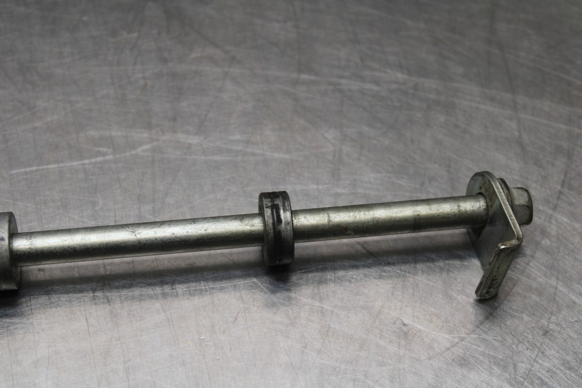 08 HONDA CBR125R REAR AXLE BACK WHEEL RIM PIVOT BOLT AXEL BB839