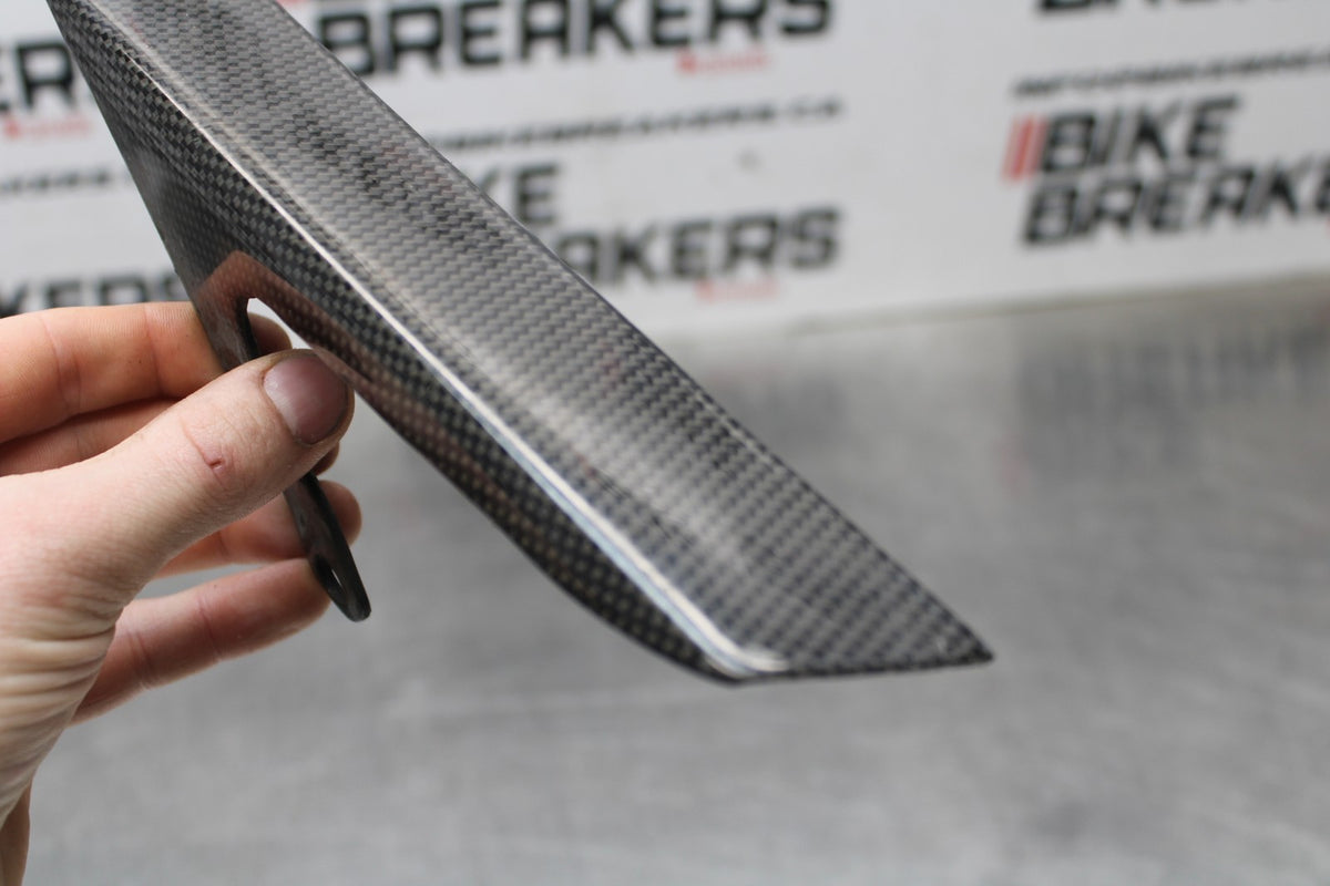 18 YAMAHA YZF R1  CARBON FIBER REAR BACK DRIVE CHAIN GUARD COVER SHIELD BB838