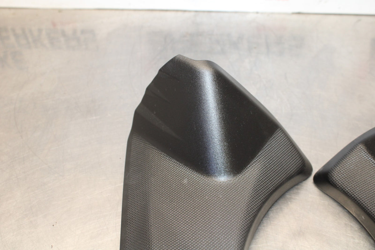 07-08 KAWASAKI NINJA ZX6R RIGHT LEFT FRONT INNER COVERS PANELS COWLS BB937