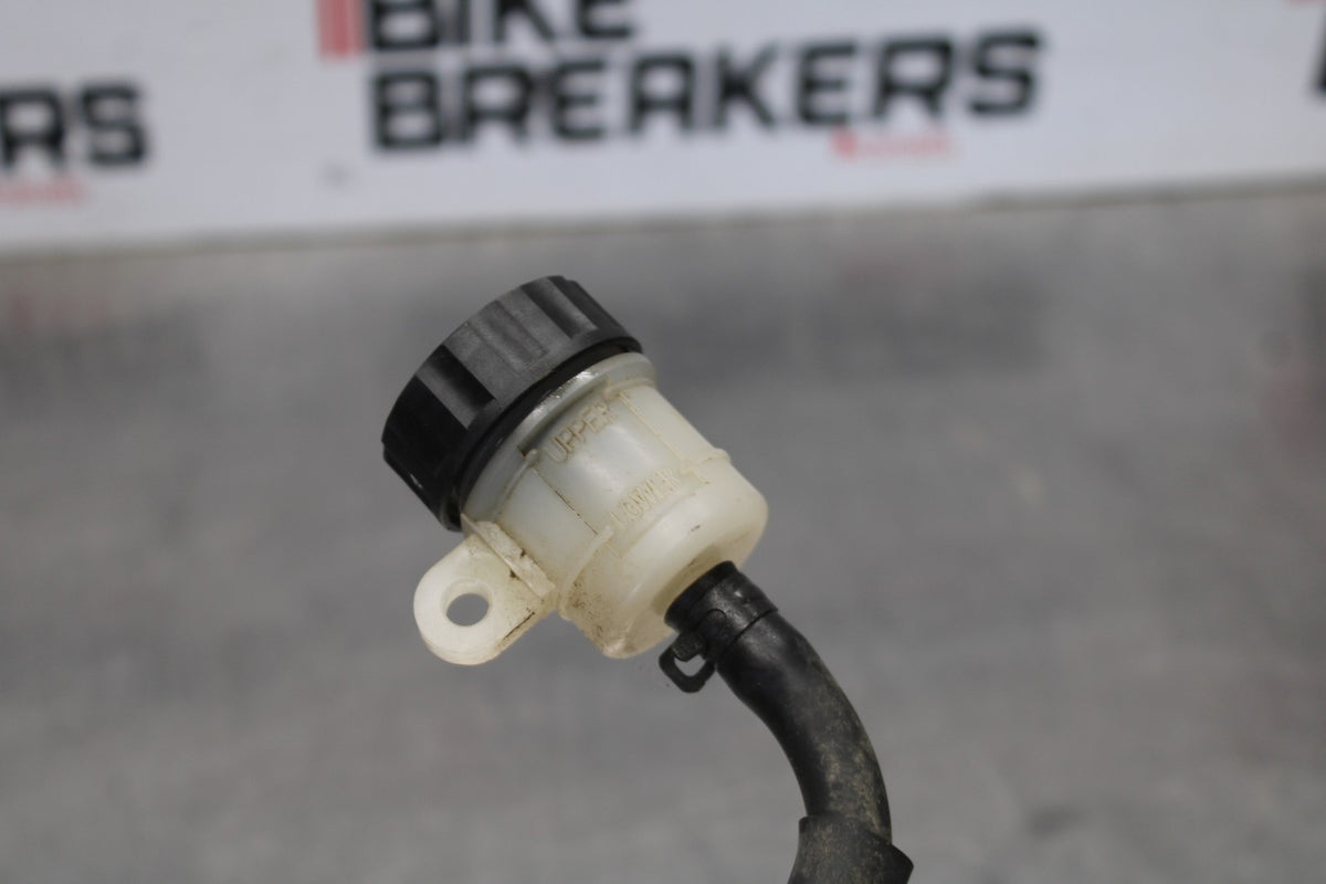08 KAWASAKI ZX6R REAR BACK BRAKE MASTER CYLINDER W RESERVOIR BB896