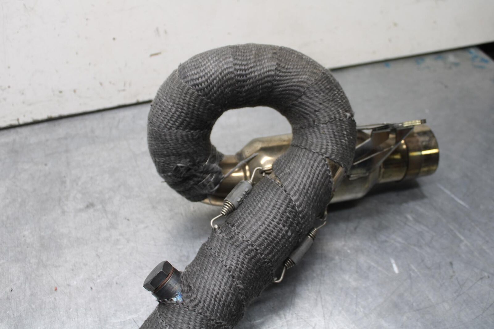 11-12 KAWASAKI Z1000 YOSHIMURA EXHAUST MIDPIPE MID MIDDLE PIPE BB636