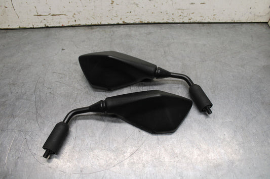 19-22 KAWASAKI Z400 REAR VIEW MIRROR SET PAIR MIRRORS BB738