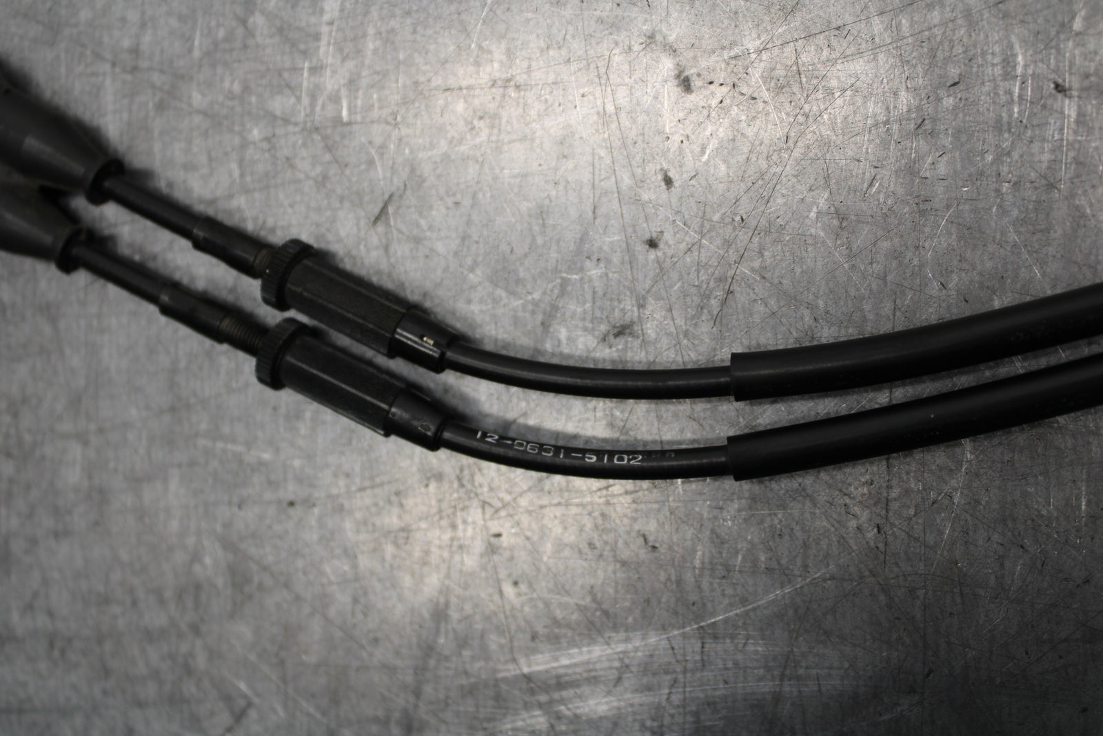 16 KAWASAKI NINJA ZX10R THROTTLE CABLES LINES 54012-0631 BB650