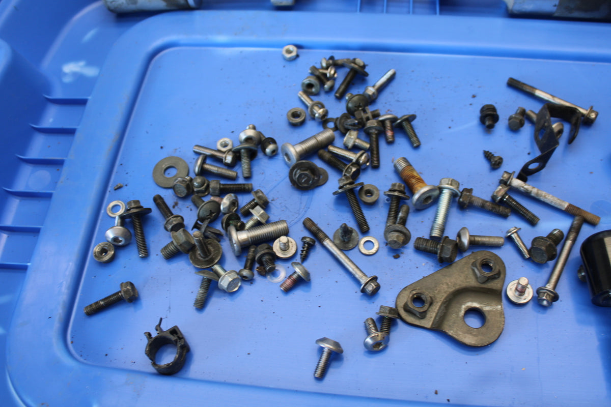 03-06 KAWASAKI Z1000 MOUNTING BOLTS HARDWARE MOTOR SCREWS BB164