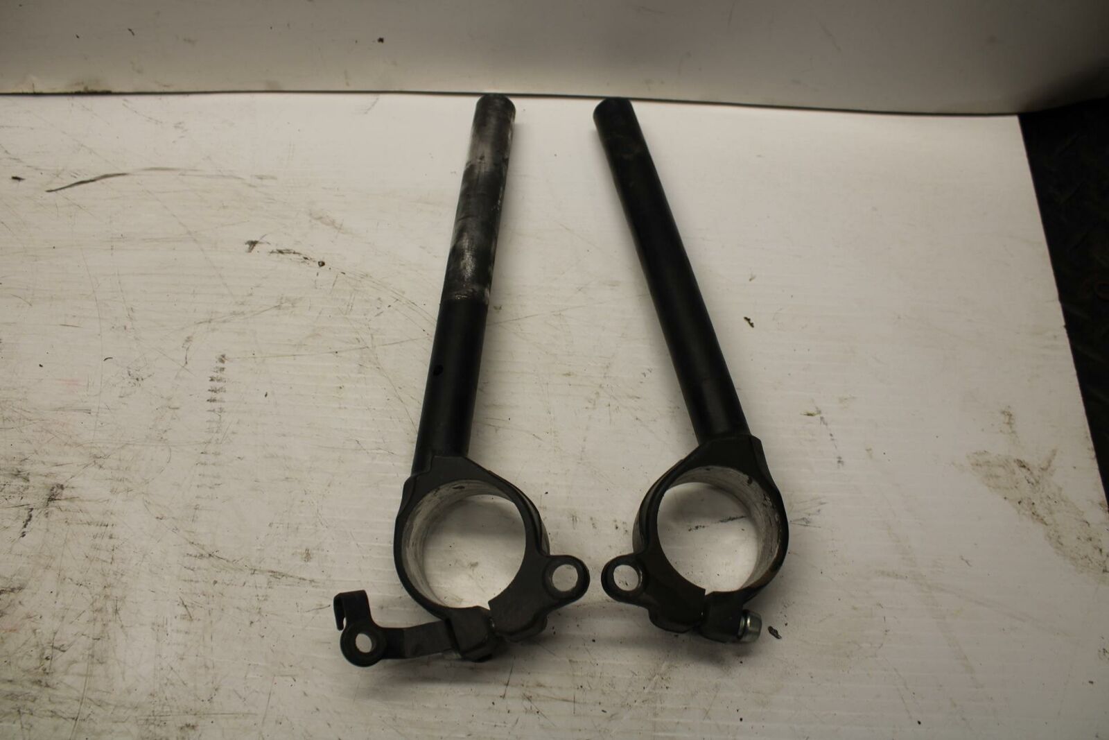 07-08 KAWASAKI NINJA ZX6R LEFT RIGHT CLIP ON ONS HANDLEBARS PAIR SET BB274