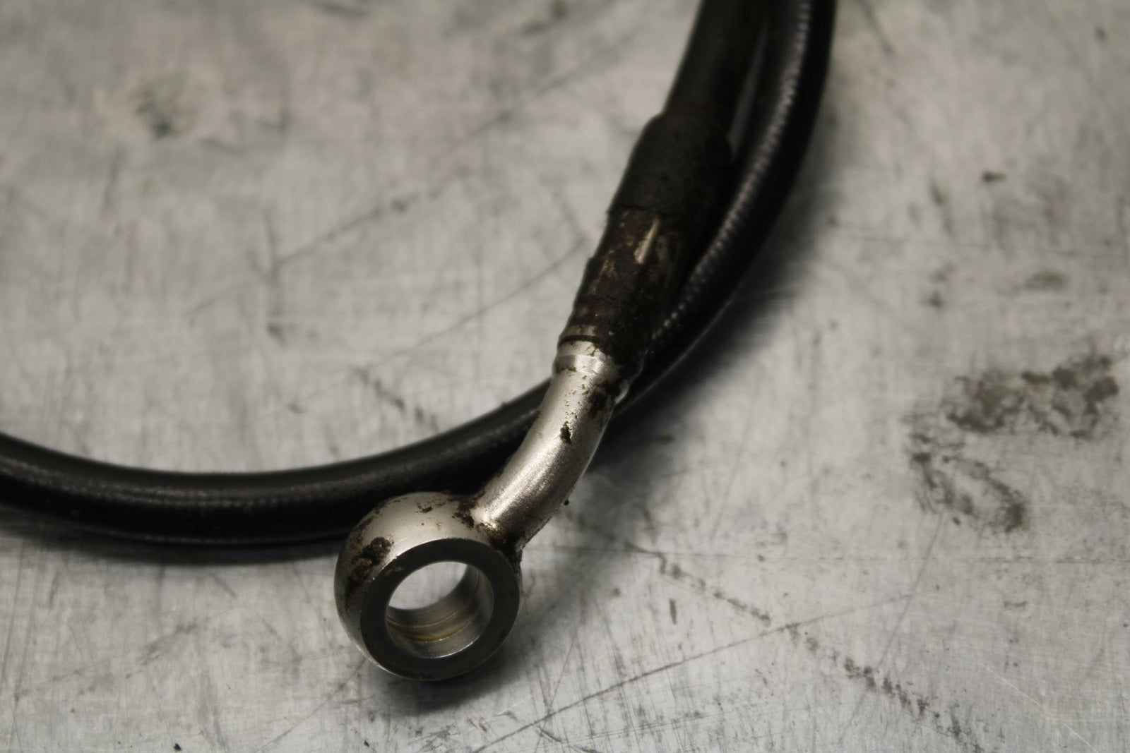 92 SUZUKI GSXR1100 BRAIDED FRONT BRAKE CALIPER HOSES LINES BB411