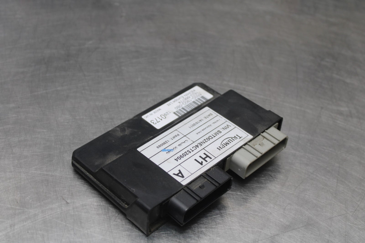 12 TRIUMPH STREET TRIPLE R ECU COMPUTER CONTROLLER UNIT BLACK BOX ECM BB914