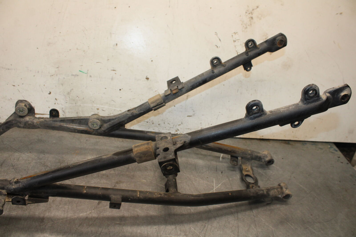 08-18 KAWASAKI KLR650 REAR SUBFRAME BACK SUB FRAME BB707