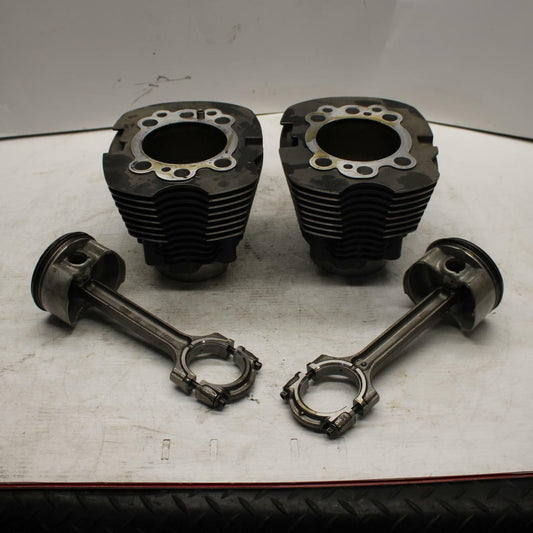 06 YAMAHA ROAD STAR XV1700PC WARRIOR  ENGINE MOTOR PISTON CYLINDERS BB262