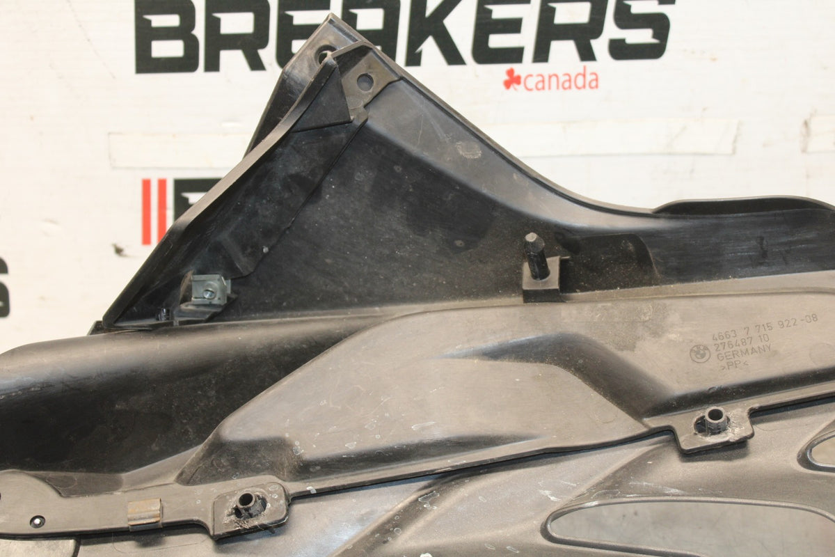 10-11 BMW S1000RR RIGHT FRONT UPPER MID SIDE FAIRING COWL PLASTIC BB941