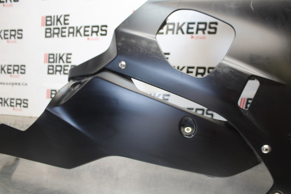 17 YAMAHA YZF R6 RIGHT LOWER MID UPPER SIDE FAIRING COWL  BB922