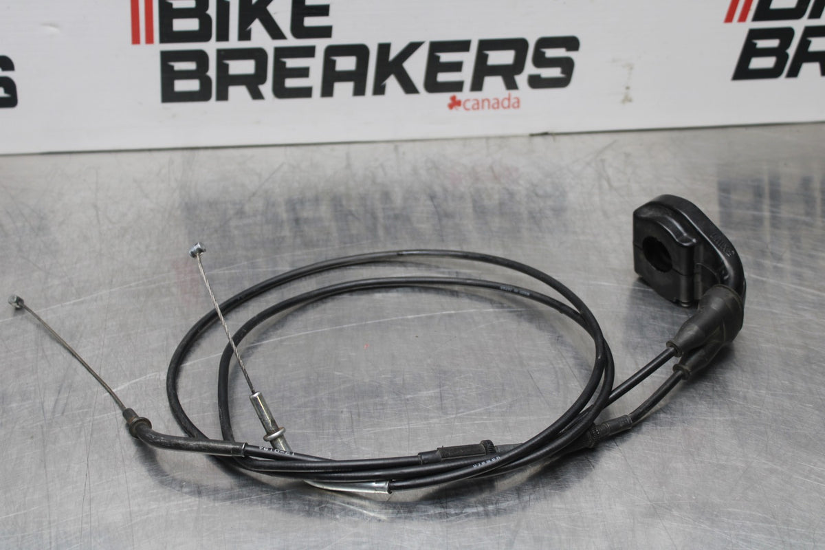 07-08 KAWASAKI NINJA ZX6R THROTTLE CABLE LINE HOUSING GUIDE BB199