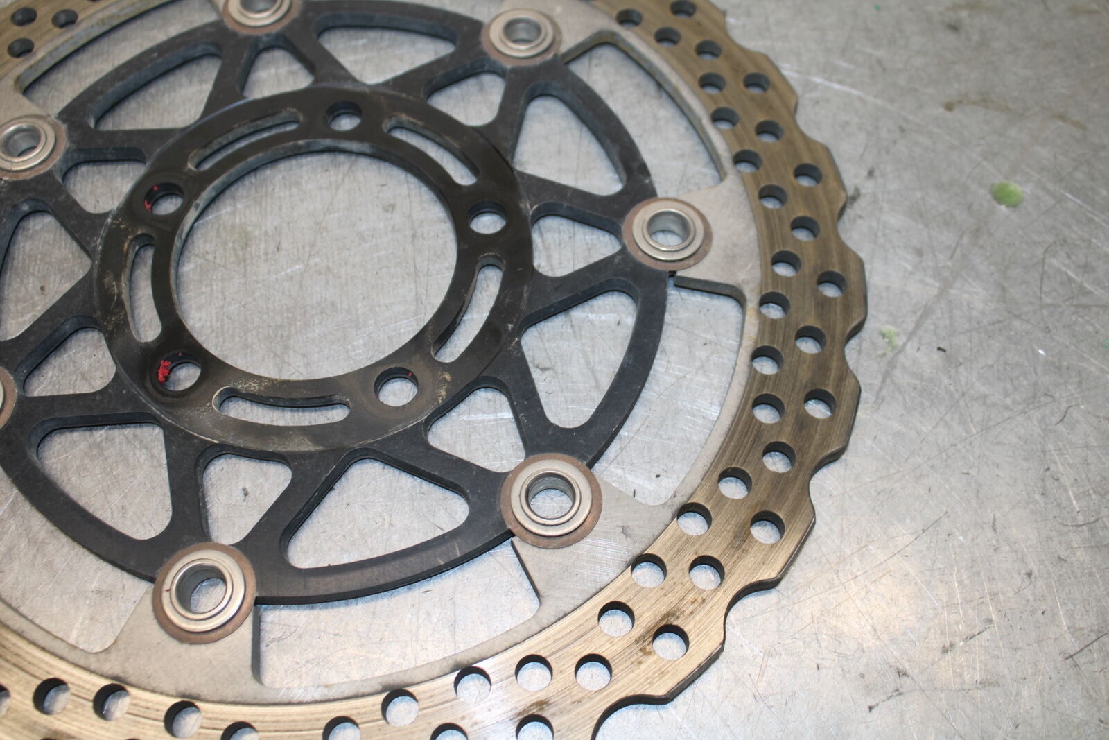 19-23 KAWASAKI NINJA ZX6R FRONT LEFT RIGHT BRAKE ROTORS DISCS BB701