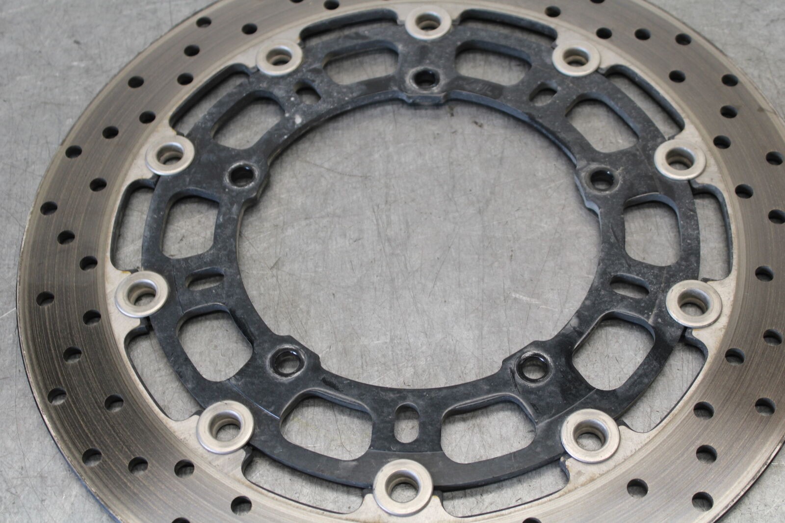 08-16 YAMAHA YZF R6 FRONT LEFT RIGHT BRAKE ROTORS DISCS 13S-2581T-00-00 BB665
