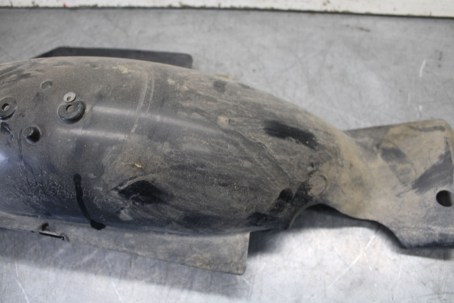 08-18 KAWASAKI KLR650 REAR BACK TAIL UNDERTAIL FAIRING COWL FENDER BB707