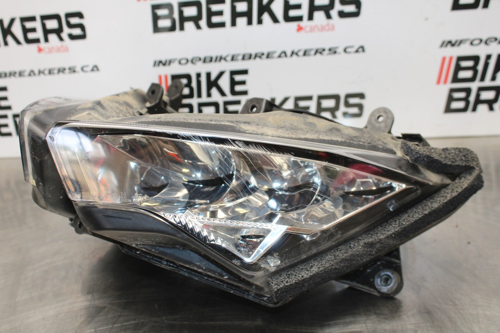 18-23 KAWASAKI NINJA 400 EX400 ABS FRONT HEADLIGHT HEAD LIGHT LAMP BB177