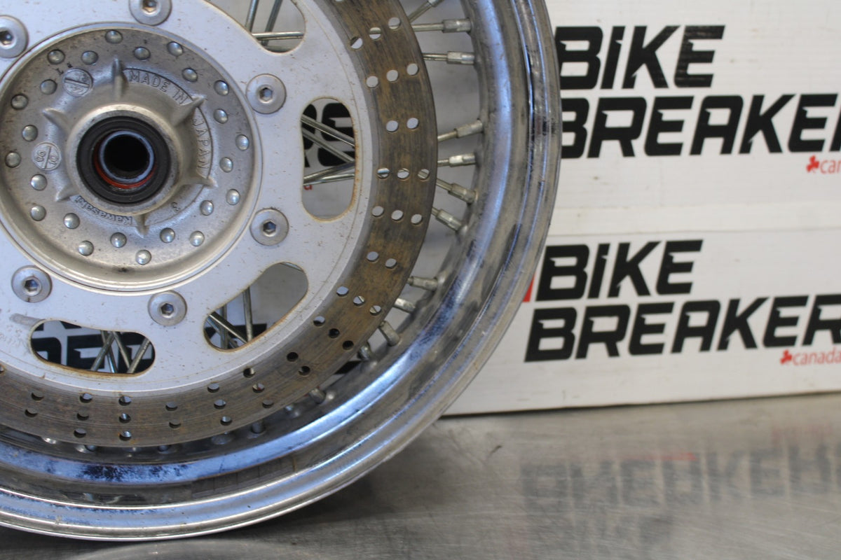 97 KAWASAKI VULCAN 1500 VN1500D CLASSIC FRONT WHEEL FRONT RIM & ROTOR BB936