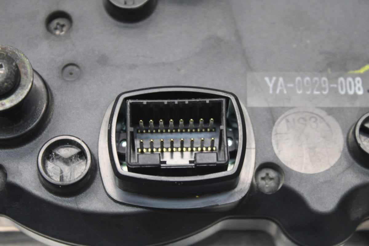 08-09 YAMAHA YZF R6S SPEEDO GAUGES DISPLAY CLUSTER SPEEDOMETER TACHOMETER BB796
