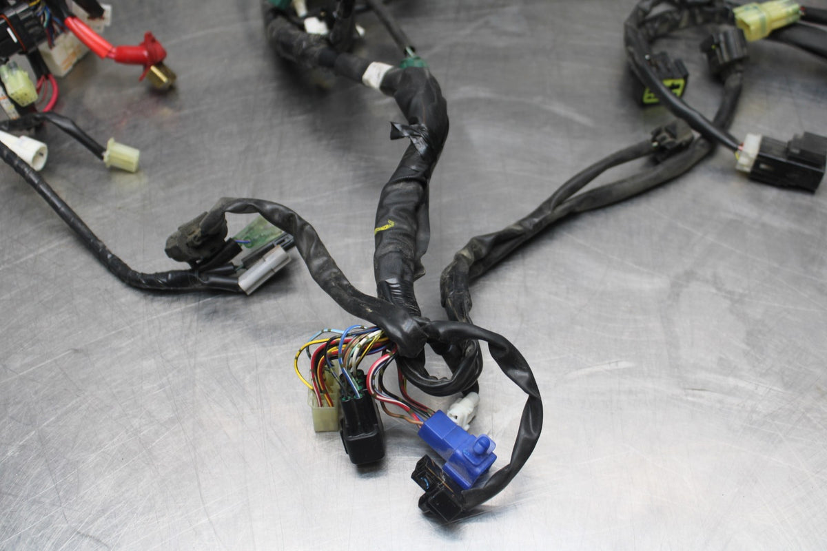 08-16 YAMAHA YZF R6 MAIN ENGINE WIRING HARNESS MOTOR WIRE LOOM BB856