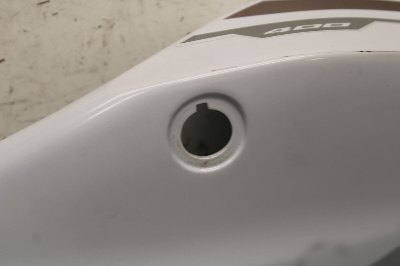 18-23 KAWASAKI NINJA 400 LEFT REAR BACK TAIL FAIRING COWL SHROUD BB660