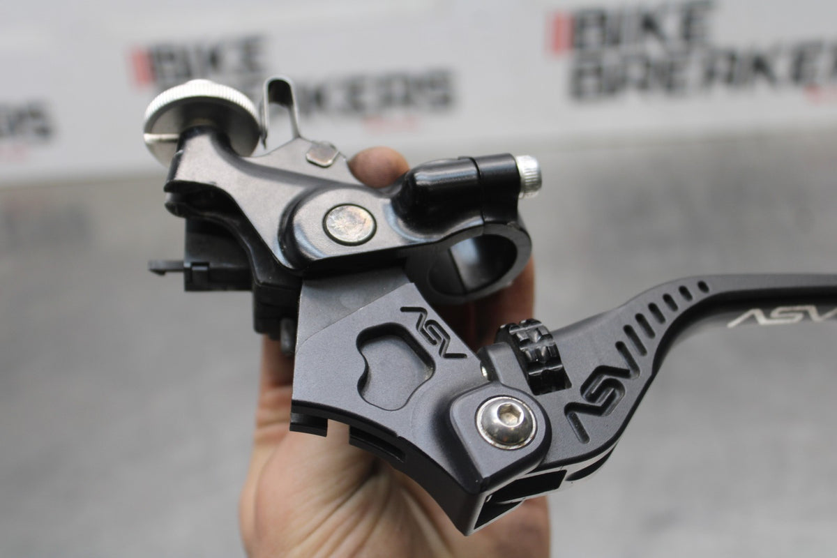 08 KAWASAKI NINJA ZX10R ASV CLUTCH LEVER WITH PERCH MOUNT  BB902
