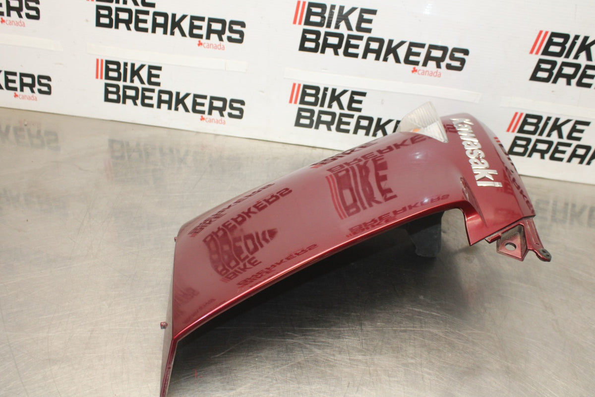 09 KAWASAKI CONCOURS 14 ZG1400B LEFT MID UPPER SIDE FAIRING COWL BB875