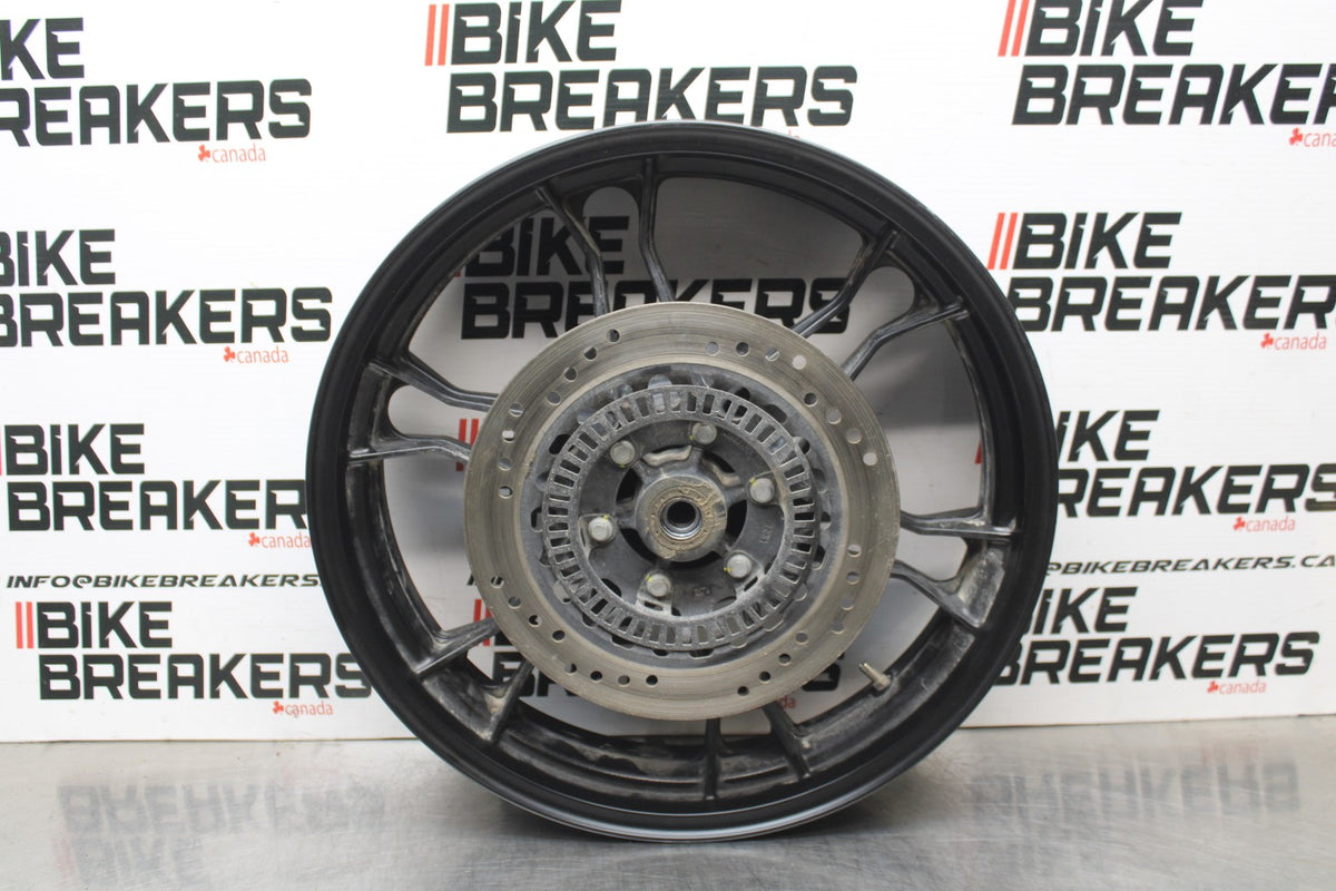 19 MOTO GUZZI V7 III REAR WHEEL BACK RIM & ROTOR BB831