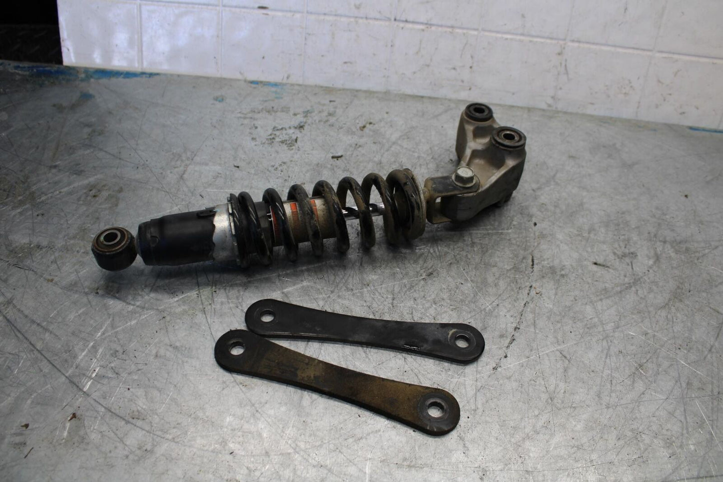 13-17 KAWASAKI NINJA 300 REAR DOGBONE WITH SHOCK LINKAGE LINK  BB429