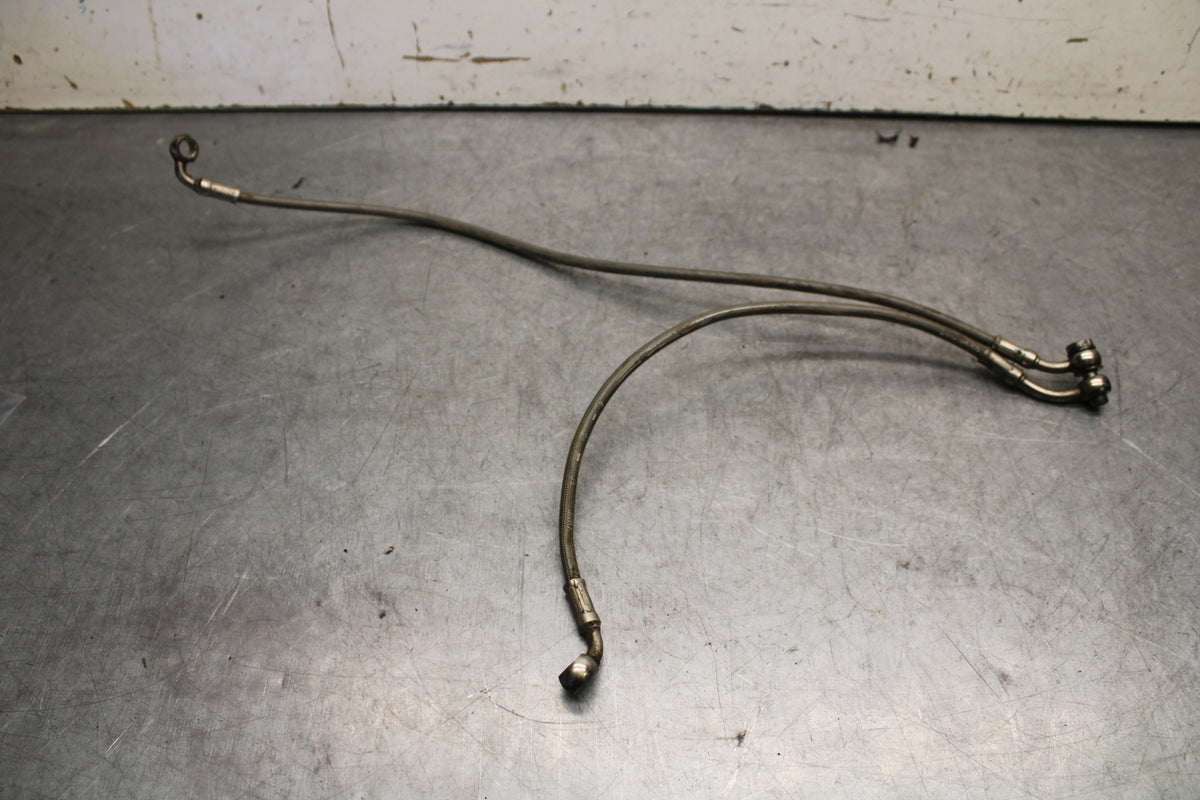 09-11 TRIUMPH DAYTONA 675 FRONT BRAKE CALIPER HOSES LINES BB652