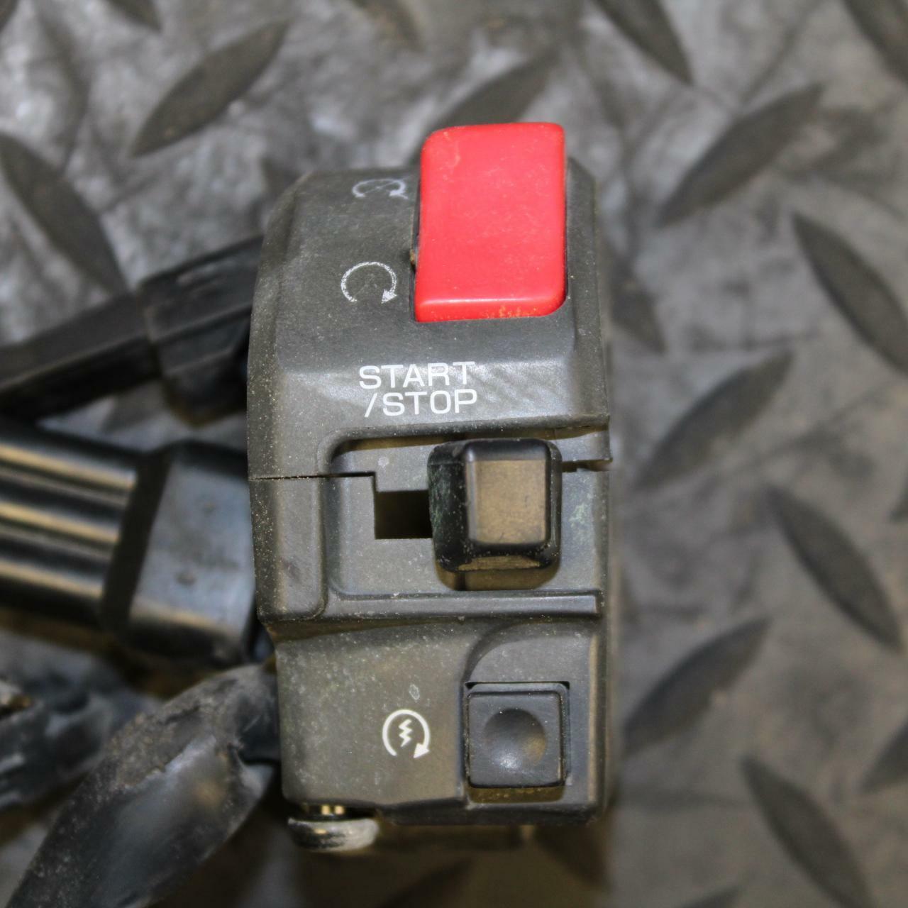 06-07 KAWASAKI NINJA ZX10R RIGHT CLIP ON HANDLE KILL OFF START SWITCH BB186