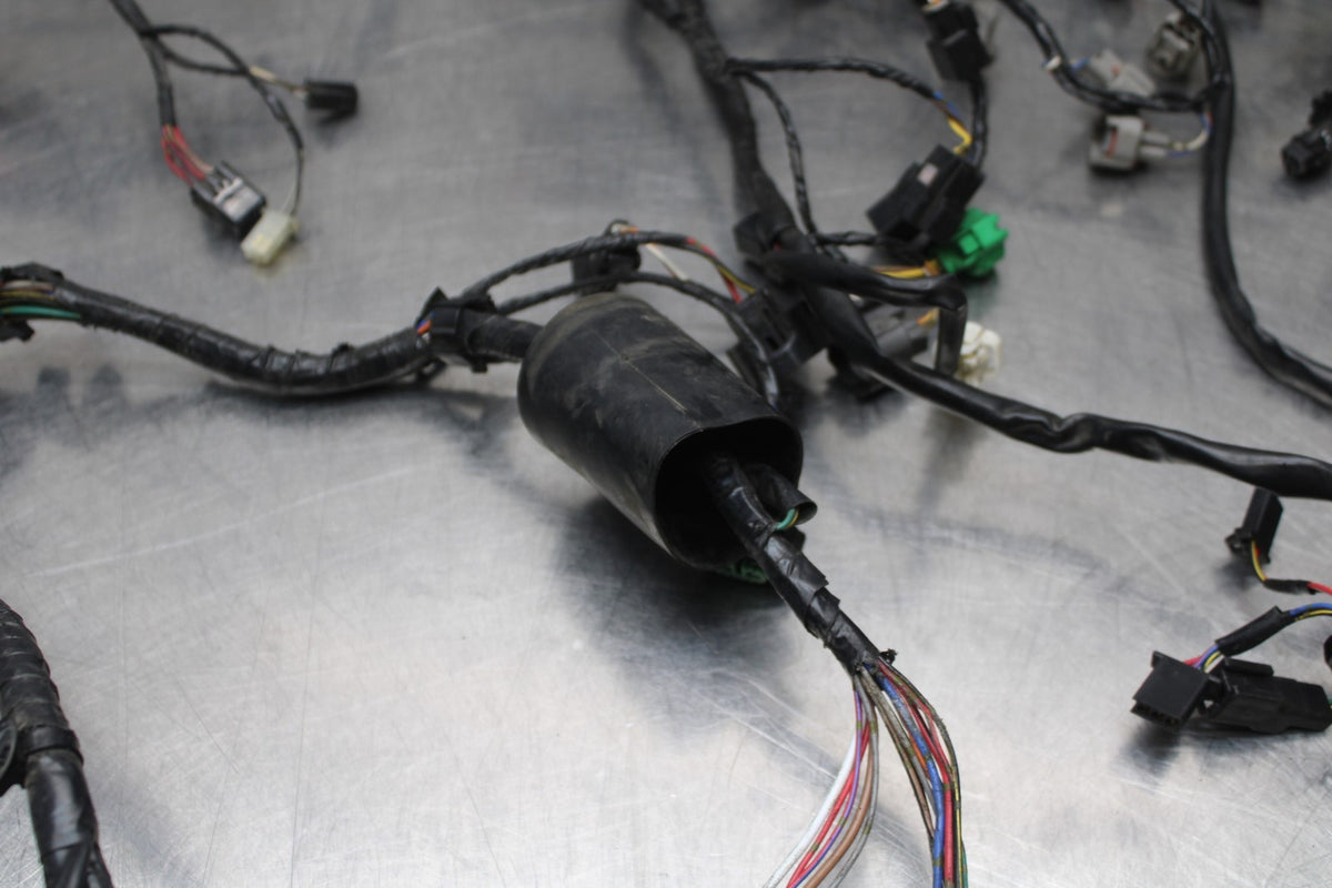 07-08 KAWASAKI NINJA ZX6R MAIN ENGINE WIRING HARNESS MOTOR WIRE LOOM BB199