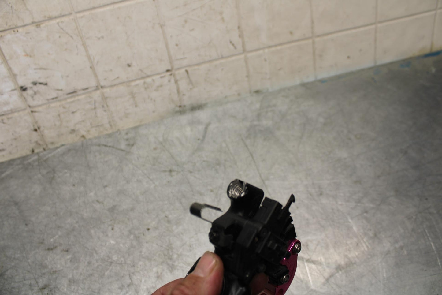 2008 Kawasaki Ninja ZX10R ZX1000E CLUTCH PERCH MOUNT WITH LEVER  BB524