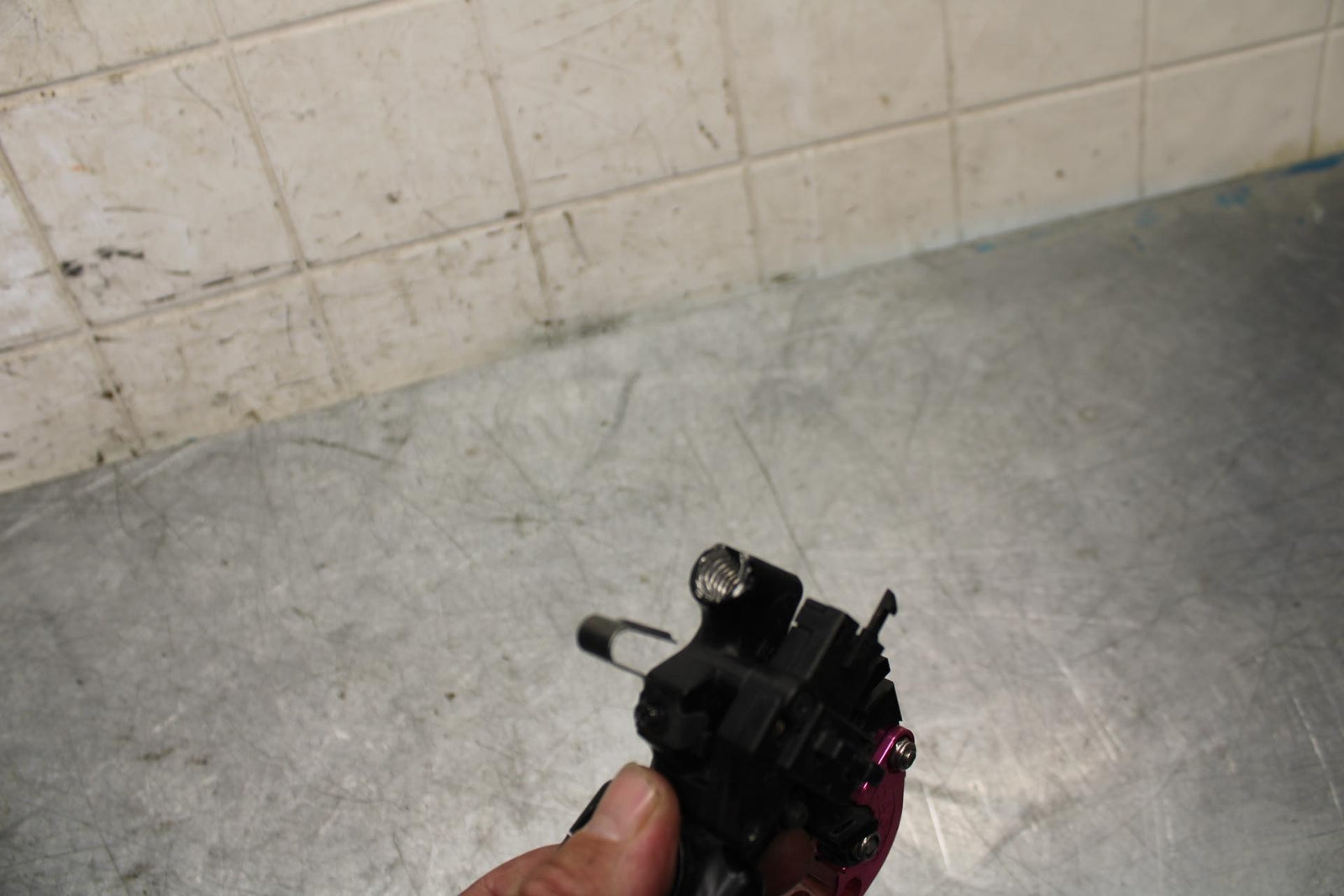 2008 Kawasaki Ninja ZX10R ZX1000E CLUTCH PERCH MOUNT WITH LEVER  BB524