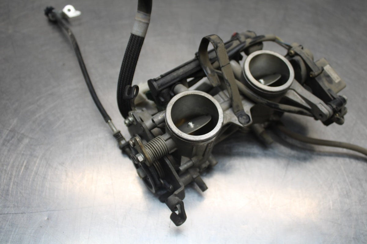 07 KAWASAKI NINJA 650 EX650 MAIN FUEL INJECTORS / THROTTLE BODIES BB844