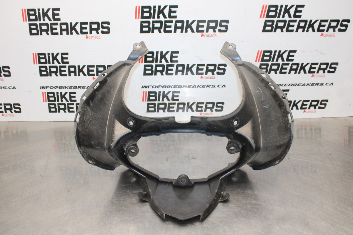 08-12 KAWASAKI NINJA 250R EX250J FRONT CENTER COWL FAIRING BB784