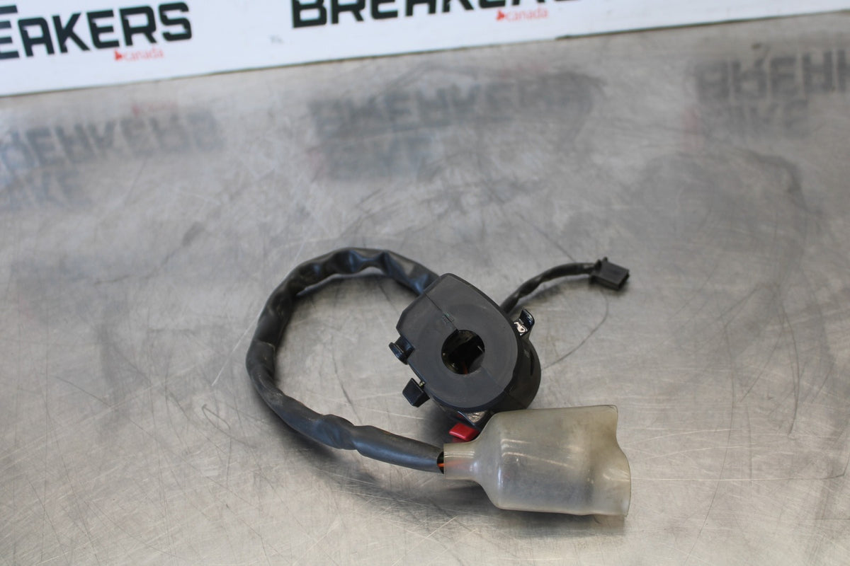 24-25 KAWASAKI NINJA 500 ABS LEFT CLIP ON HANDLE HORN SIGNALS SWITCHES BB899