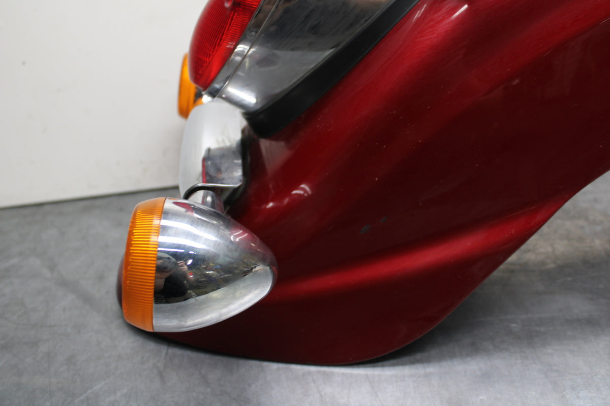 03-08 KAWASAKI VULCAN 1600 REAR BACK WHEEL FENDER MUD GUARD BB754